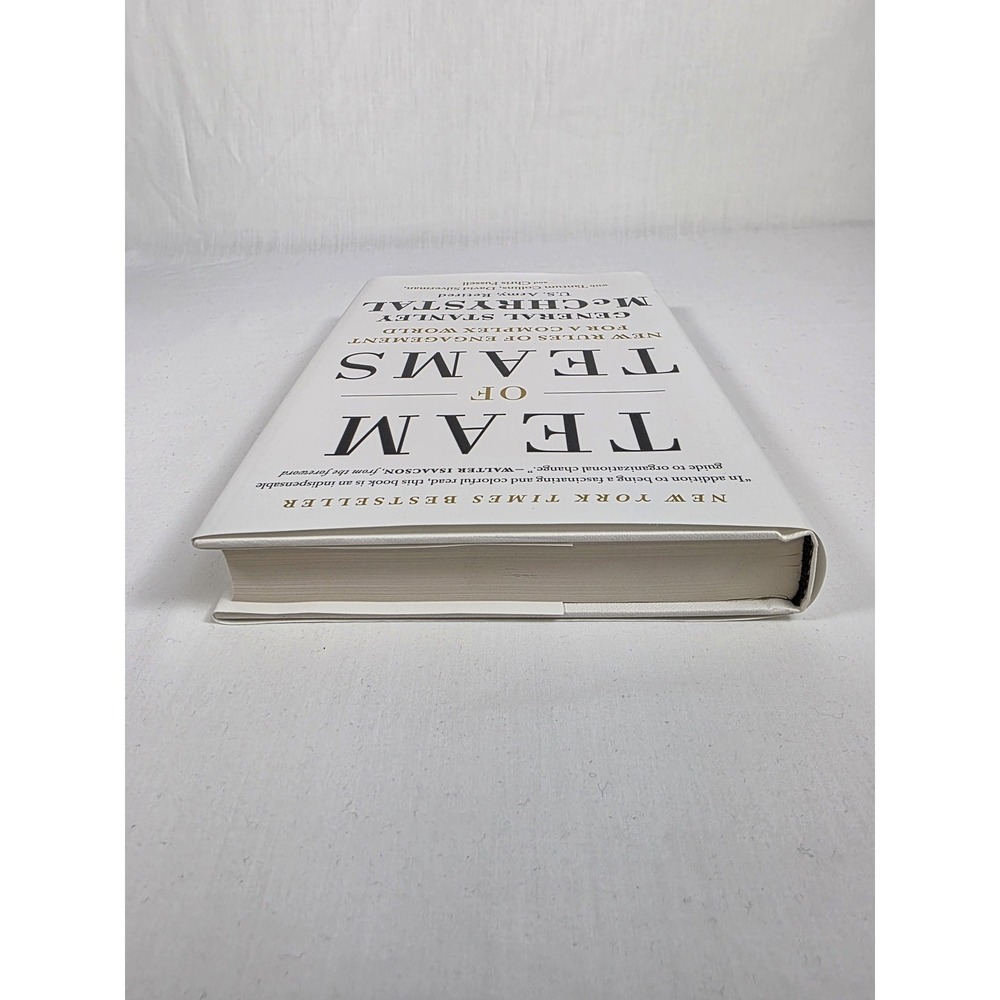 Team of Teams Stanley McChrystal Leadership Strategy Business Hardcover Book - Picture 8 of 9